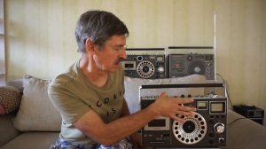 National Panasonic R 5410B, RF 5410B и Lehnnert Studio 5000. Классика моно магнитол.