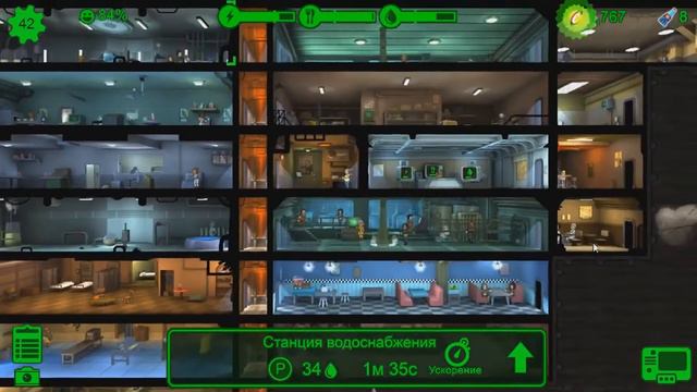 Fallout Shelter: Чем больше комнат, тем их меньше #17 смотреть онлайн