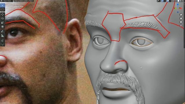 Тесак. Воссоздание в 3д. Blender. смотреть онлайн