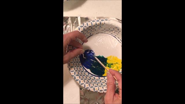 Acrylic Abstract Flowers Video смотреть онлайн