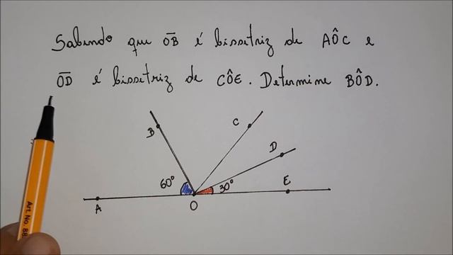 Bissetriz de um ângulo смотреть онлайн