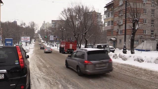 Снежный циклон в Хабаровске 12 февраля 2016 года смотреть онлайн