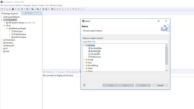Exporting to a Zip File in Eclipse смотреть онлайн