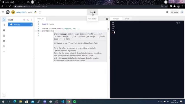 Programowanie z pythonem#2 [Array, Generator Liczb, Czas, Nowe skrypty]! смотреть онлайн