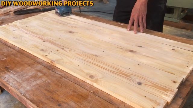 Design Ideas For Home Office Space // DIY Computer Desk From Modern Cheap Wooden Pallets смотреть онлайн