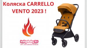 Прогулочная коляска Carrello Vento CRL-5516❤. Новинка 2023! Смотрите видеообзор первыми!