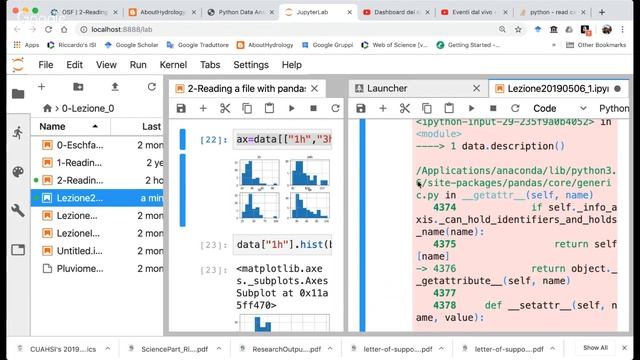 Plot data in a Dataframe - LezioneIdrologia2019-05-6_2 смотреть онлайн