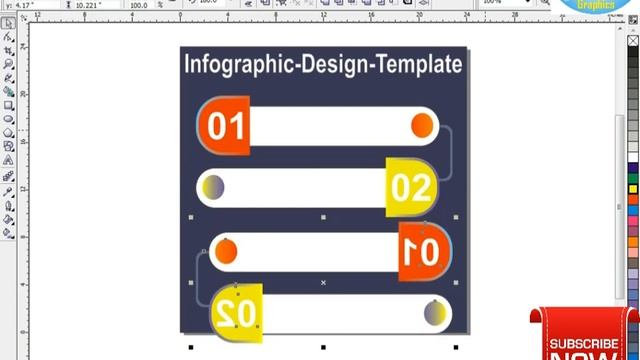 Infographic Design Template||||| COREL DRAW X3 ||||||||| смотреть онлайн