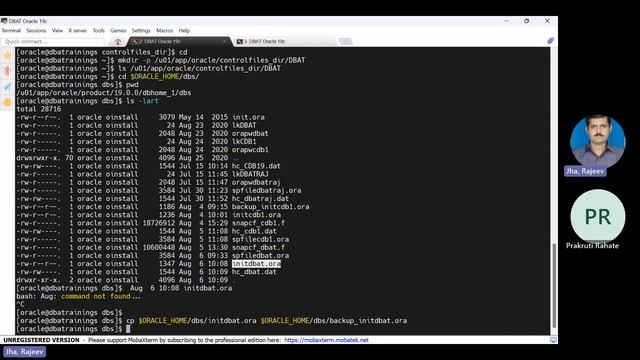 How To Multiplex a Control File using PFILE смотреть онлайн