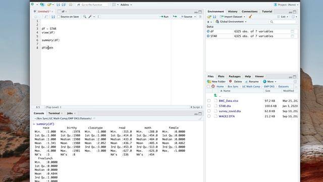 Mean and Standard Deviation in R смотреть онлайн