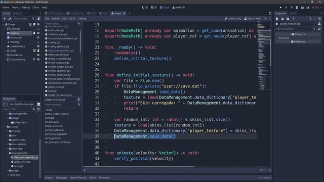 Persistir | Salvar e Carregar Informações | Save and Load - Tutorial Godot 3.4.4 смотреть онлайн