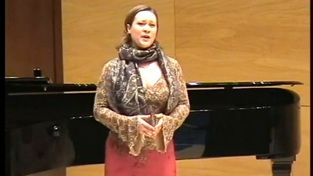 Ilona Domnich, Soprano-Master class with Montserrat Caballe 2008 смотреть онлайн