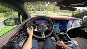 New Mercedes EQE SUV Test Drive POV