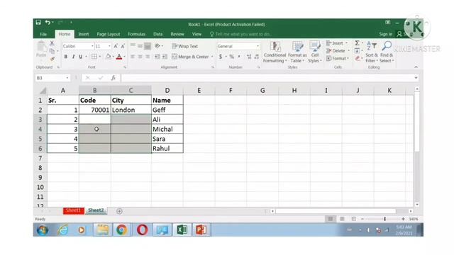 How to paste value in haphazard Blank Cells | Repeat Value смотреть онлайн