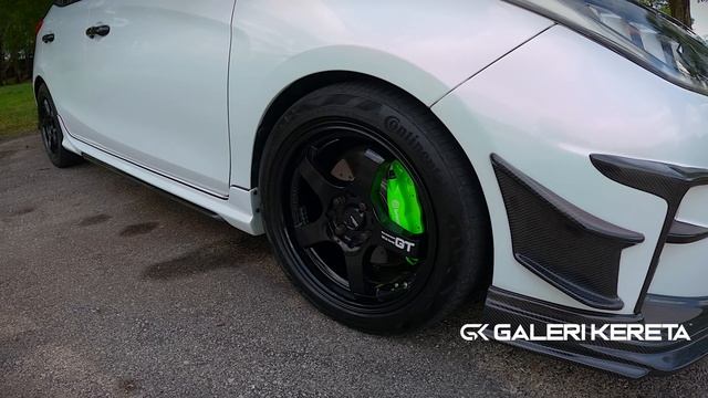 Toyota Yaris Modified GR Carbon Parts - JW Bodykit смотреть онлайн