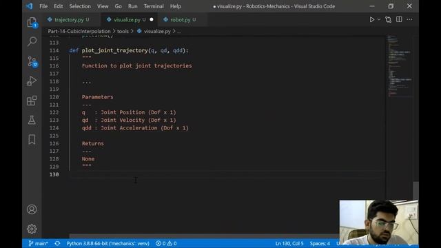 Cubic Polynomial Trajectory Planning | Part 14 - Programming Robot Mechanics смотреть онлайн