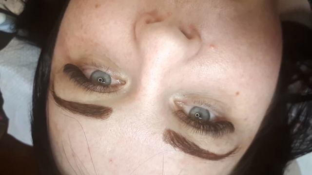 Наращивание ресниц 5-9д на редкие ресницы. Результат смотреть онлайн