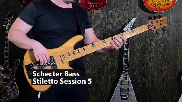 Schecter Bass Stiletto Session 5 смотреть онлайн