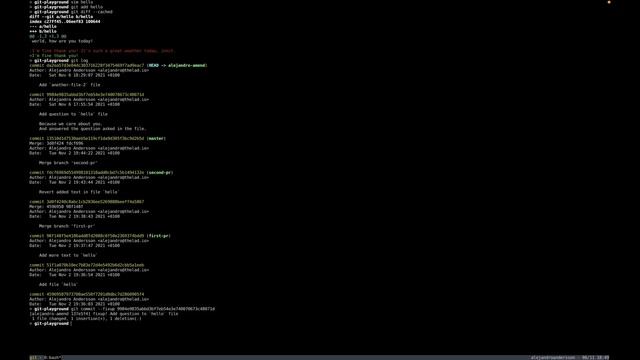 03. git commit --fixup / --squash — 3/4 смотреть онлайн