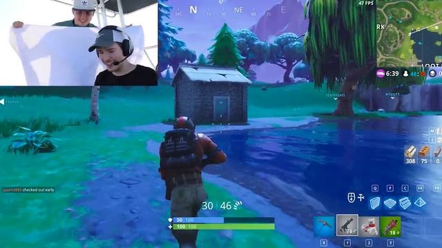 Winning A Game Of Fortnite In The Middle Of The Ocean смотреть онлайн