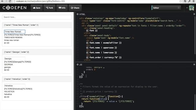 Getting Started With AngularJS - Filters смотреть онлайн
