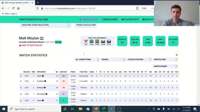 NRL Fantasy 2021 - WFB Cash Cows смотреть онлайн