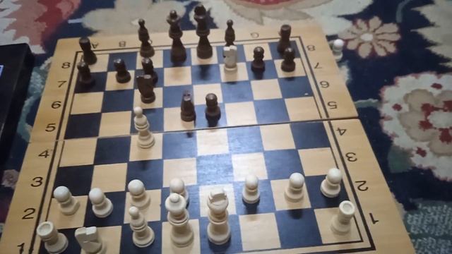 итальянская партия атака жареной печени.С жертвой коня 1 вариант отход корольом на г8.