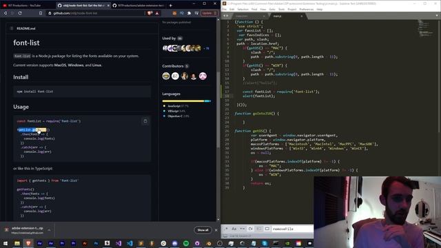 Adobe Extension QuickTip - Include External Node JS Modules смотреть онлайн