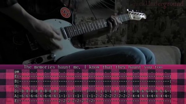[TABS]Lil Peep - The Brightside (HQ guitar cover with tabs)