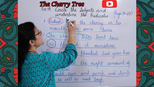 The Cherry Tree | Who Said to Whom | Question Answers | All Exercises | Class 6 | English Ferry смотреть онлайн