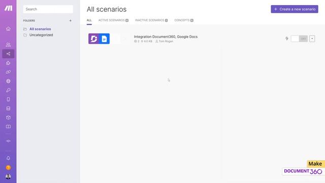 Create automated workflows in knowledge base using Make integration смотреть онлайн