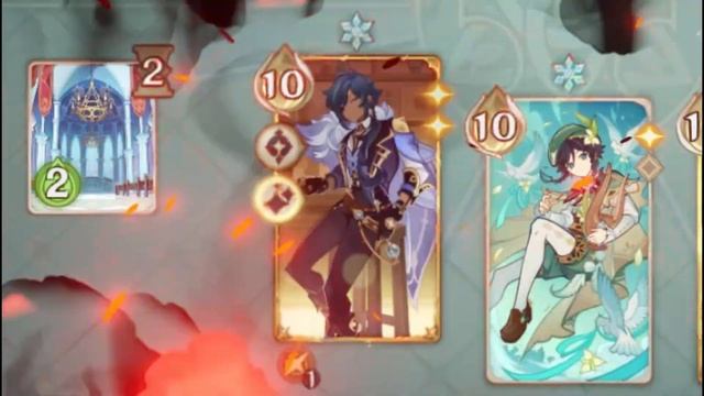 Slow But Consistent Swirl Damage | Kaeya Venti Genshin Impact TCG