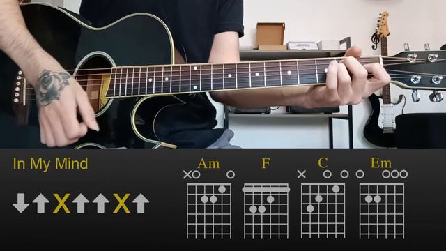 Alok & John Legend - In My Mind | Easy Guitar Lesson Tutorial with Chords/Tabs and Rhythm смотреть онлайн