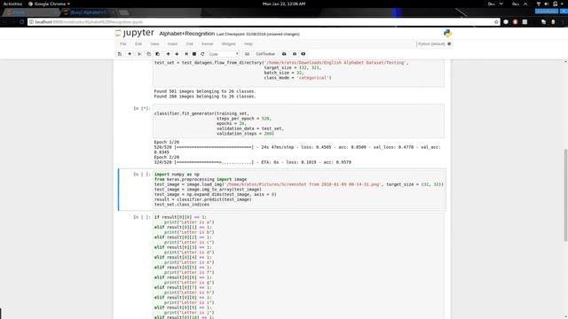 Deep Learning - Alphabet Classification Using Python, Keras and Tensorflow смотреть онлайн