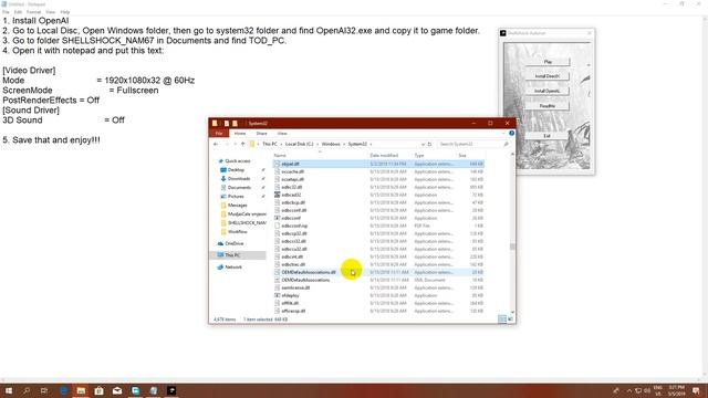 SHELLSHOCK NAM67 - How to fix Direct 3D error смотреть онлайн