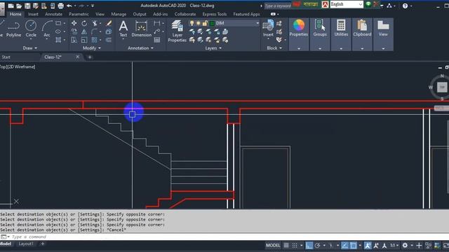 Section drawing in AutoCAD смотреть онлайн
