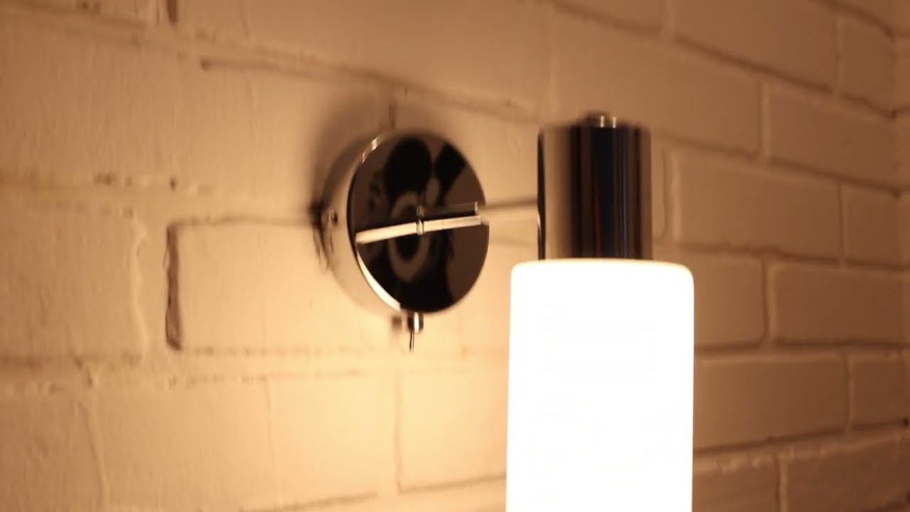 Бра Ovest 74535-1W Chrome, Schaffner смотреть онлайн