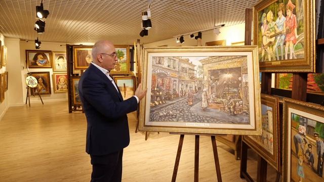 Художник Rami Meir - "Кинор" ? Картины маслом смотреть онлайн