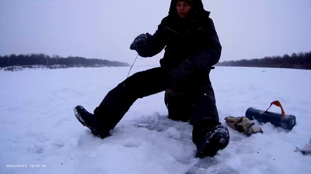 Крупная плотва. Рыбалка на безмотылку Река Ока смотреть онлайн