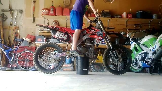 Crf250r wont start!!!?