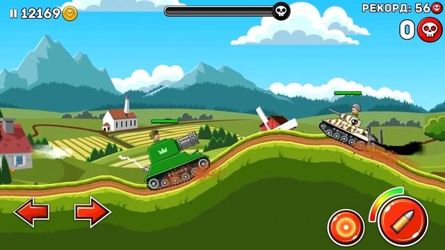 САМЫЙ КРУТОЙ ГЛЮК В ИГРЕ - Hills of Steel смотреть онлайн
