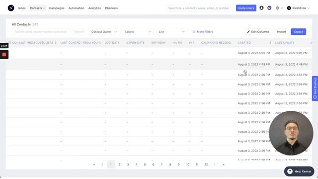 How to import contacts into SleekFlow with Excel and CSV files | SleekFlow Tutorial смотреть онлайн