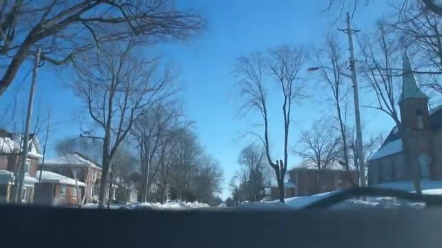 Как выглядит канадская деревня зимой. Видео-экскурсия смотреть онлайн