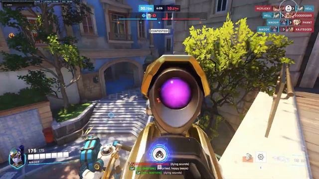 How Feeling Aimbot On Widowmaker 2K 60FPS - Overwatch 2 смотреть онлайн