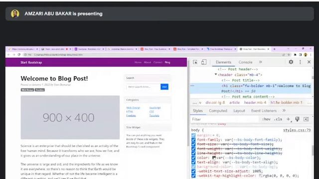 Bootstrap template for your Website смотреть онлайн