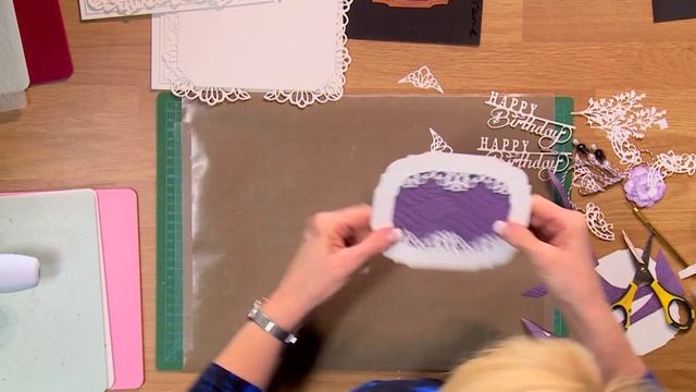 Crafting My Style With Sue Wilson - Fancy Happy Birthday Card For Creative Expressions смотреть онлайн