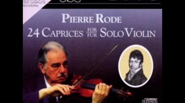 Shumsky plays Rode Caprice 24