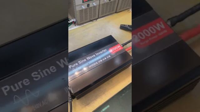 2000W pure sine wave power inverter with EU sockets