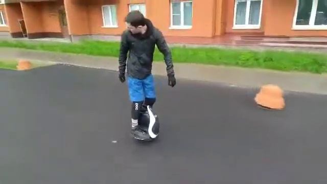 Моноколесо - обучение езде назад смотреть онлайн