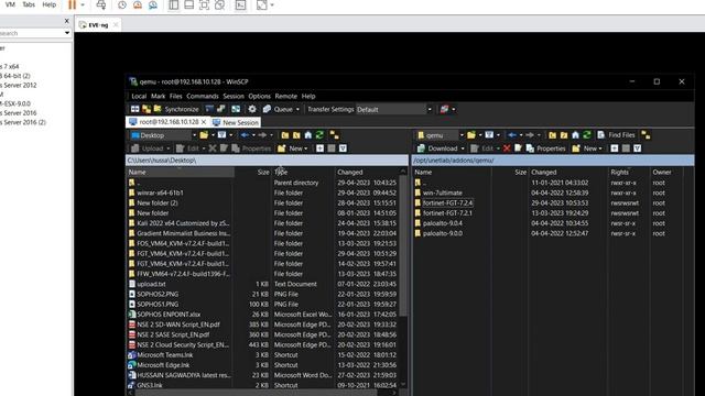 Installation of Fortinet firewall in EVE-NG смотреть онлайн